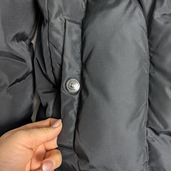 Pajar Men's puffer jacket black down Size M - Picture 7 of 9